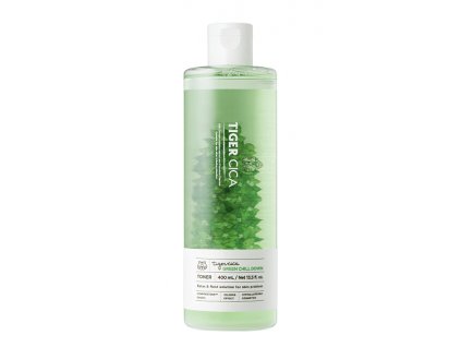 ITS SKIN - TIGER CICA GREEN CHILL DOWN TONER - Korejský toner pro problematickou pleť 400 ml korejska kosmetika