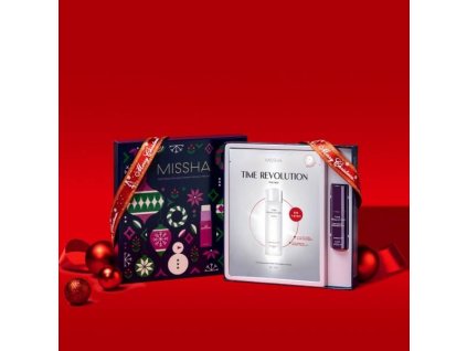 MISSHA - TIME REVOLUTION NIGHT REPAIR FIRMING CARE SET *Christmas Edition* - Dárková sada 2 ks