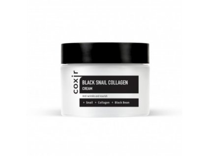 COXIR BLACK SNAIL COLLAGEN CREAM Korejský pleťový krém 50 ml