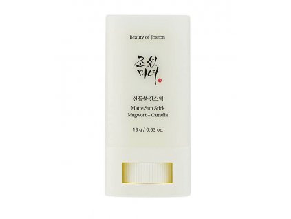 BEAUTY OF JOSEON - MATTE SUN STICK MUGWORTH&CAMELIA SPF50+ - Korejská opalovací tyčinka 18 g korejska kosmetika