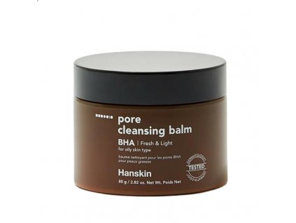 korejska kosmetika HANSKIN -  PORE CLEANSING BALM BHA- Odličovací balzám pro mastnou a aknózní pleť 80 g
