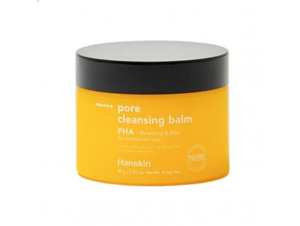 korejska kosmetika HANSKIN -  PORE CLEANSING BALM PHA - Odličovací balzám pro citlivou a problematickou pleť 80 g