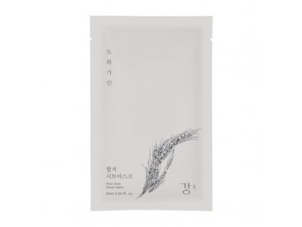 HOOUSE OF DOHWA - RICE BRAN SHEET MASK - Pleťová maska 1 ks 25 ml