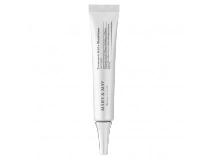 MARY&MAY - TRANEXAMIC ACID + GLUTATHION EYE CREAM - Rozjasňující oční krém  30 ml korejska kosmetika