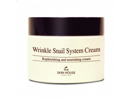 THE SKIN HOUSE - WRINKLE SNAIL SYSTEM CREAM - Pleťový krém se šnečím mucinem  50 ml