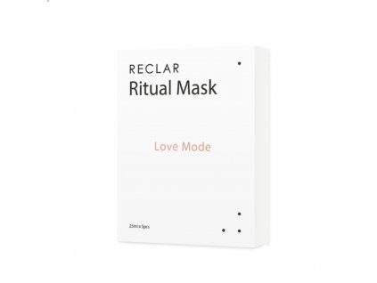 RECLAR - RITUÁLNÍ MASKA LOVE MODE - Balení rituálních masek 5 ks 5x25 ml korejska kosmetika