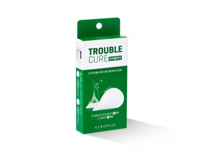 ACROPASS TROUBLE CURE SET Náplasti s mikrojehličkami na akné 6 ks, korejska kosmetika, korejska krasa