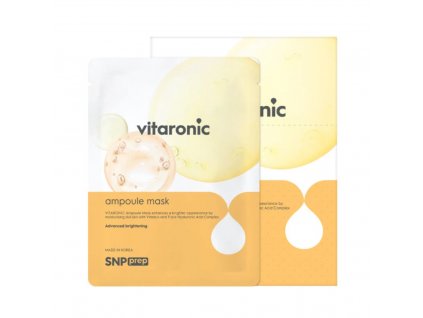 SNP - PREP VITARONIC AMPOULE MASK - Vitamínová maska  25 ml korejska pletova maska