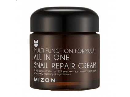 MIZON - ALL IN ONE SNAIL REPAIR CREAM - pleťový krém se šnečím mucinem  75 ml korejska kosmetika