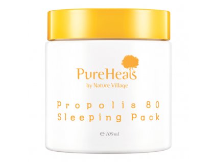 PUREHEALS - PROPOLIS 80 SLEEPING PACK - Noční maska s propolisem 100 ml korejska kosmetika
