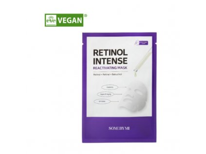SOME BY MI RETINOL INTENSIVE SHEET MASK Pleťová maska, korejska kosmetika, korejska krasa