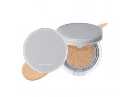 KOREJSKA KOSMETIKA ROM&ND Nu ZERO CUSHION 23 BEIGE Make up v houbičce 15 g