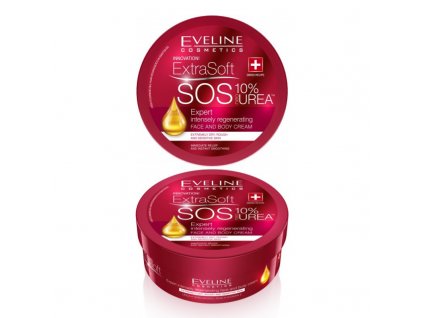 EVELINE COSMETICS EXTRA SOFT SOS Intenzivní regenerační krém na tělo a obličej 175 ml