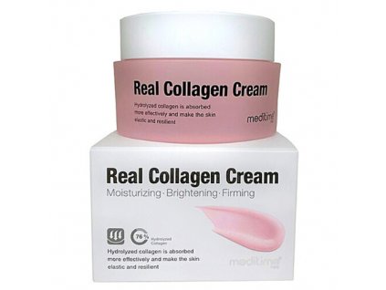 MEDITIME - REAL COLLAGEN CREAM - pleťový krém 50 ml korejska kosmetika