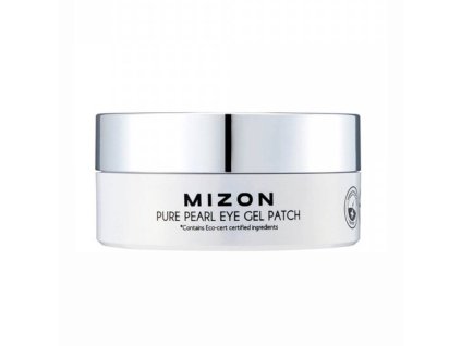 MIZON PURE PEARL EYE GEL PATCH Oční hydrogelové polštářky s bílou perlou a diamantovým pudrem 60 ks