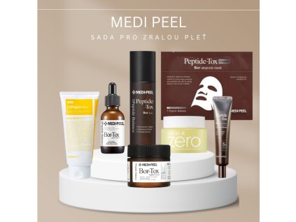 SKINCARE RUTINA PRO ZRALOU PLEŤ Kompletní proti vrásková rutina Medi Peel