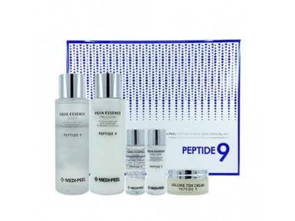 MEDI PEEL PEPTIDE 9 SKIN CARE SPECIAL SET Prémiová sada 6 produktů s peptidy 1 sada korejske kosmetiky