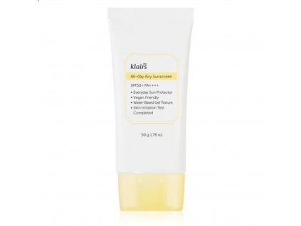 KOREJSKA KOSMETIKA OPALOVÁNÍ DEAR KLAIRS ALL DAY AIRY SUNSCREEN SPF50+ PA++++ Korejský opalovací krém 50 g