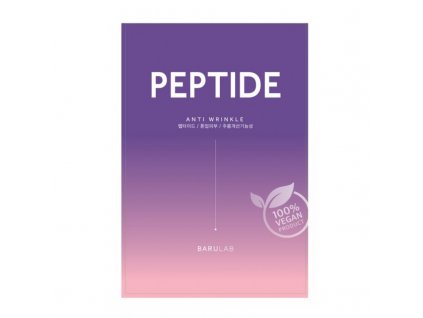 BARULAB THE CLEAN VEGAN MASK PEPTIDE Korejská pleťová maska s peptidy 23 g