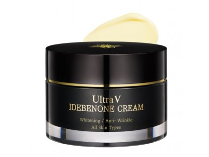 korejska kosmetika ULTRA V IDEBENONE CREAM Anti age krém s peptidy