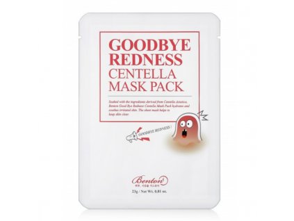 korejska kosmetika BENTON GOODBYE REDNESS CENTELLA MASK Korejská pleťová maska