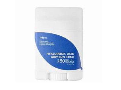 korejska kosmetika ISNTREE HYALURONIC ACID AIRY SUN STICK Ochranný krém v tyčince SPF 50+ PA++++ 50 ml