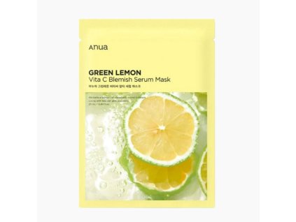ANUA GREEN LEMON VITA C BLEMISH SERUM MASK
