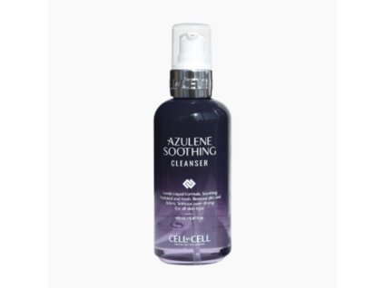 CELL BY CELL AZULENE SOOTHING CLEANSER Jemný čistící gel pro citlivou a podrážděnou pleť 160 ml korejska kosmetika