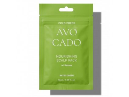 RATED GREEN - COLD PRESS AVOCADO NOURISHING SCALP PACK vlasová kúra 50 ml