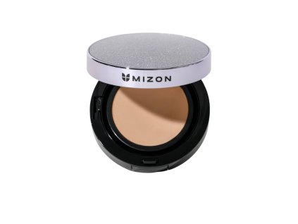 korejska kosmetika MIZON VEGAN COLLAGEN CUSHION SPF38 PA++ Make up s náhradní náplní 2x15 g #23 natural sand beige