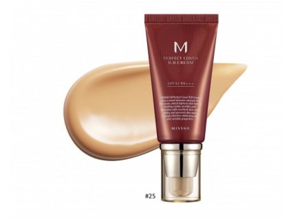 MISSHA - PERFECT COVER BB CREAM 25 WARM BEIGE - BB krém 50 ml korejska kosmetika