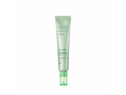 korejska kosmetika VT CICA RETI A CREAM 0,05 Krém s retinolem a centellou pro redukci pórů a vrásek 30 ml