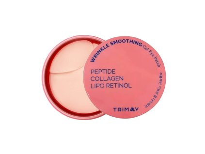 KOREJSKA KOSMETIKA TRIMAY WRINKLE SMOOTHING GEL EYE PATCH Vyhlazující gelové polštářky pod oči s retinolem a kolagenem 60 ks