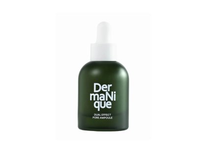 KOREJSKA KOSMETIKA DERMANIQUE DUAL EFFECT PORE AMPOULE Zklidňující sérum pro rozšířené póry s niacinamidem, retinolem a AHA BHA kyselinami 30 ml