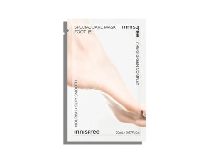 korejska kosmetika INNISFREE SPECIAL CARE MASK FOOT Vyživující maska na chodidla s ureou 1 pár