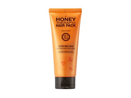 korejska kosmetika vlasova pece DAENG GI MEO RI HONEY THERAPY PLUS HAIR PACK Medová regenerační maska na vlasy 150 ml