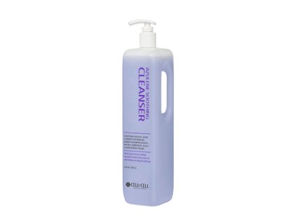 korejska kosmetika CELL BY CELL AZULENE SOOTHING CLEANSER Jemný čistící gel pro citlivou a podrážděnou pleť 1000 ml