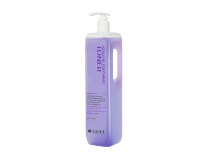 korejska kosmetika CELL BY CELL AZULENE SOOTHING TONER Hydratační zklidňující pleťový toner 1000 ml