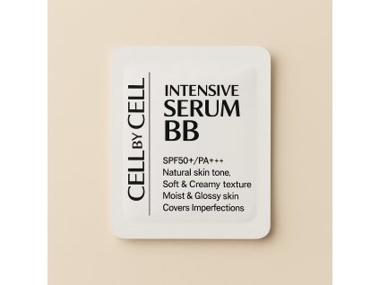CELL BY CELL - INTENSIVE SERUM BB - VYOREK - Rozjasňující sérum s BB efektem pro porcelánový tón pleti SPF 34 PA++  2 ml KOREJSKA KOSMETIKA