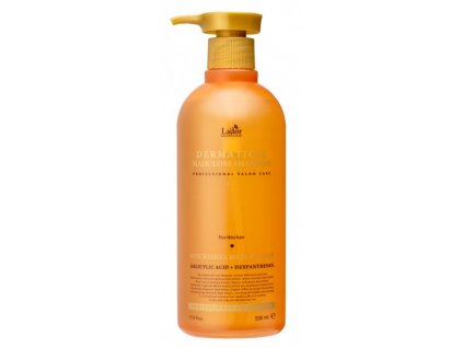 LADOR - DERMATICAL HAIR LOSS SHAMPOO FOR THIN HAIR - Korejský šampon na jemné vlasy 530 ml korejska krasa pece o vlasy