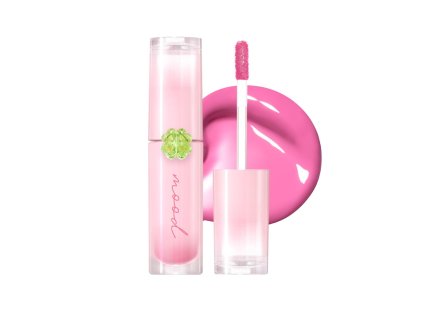 PERIPERA INK MOOD GLOWY TINT Barevný lesk na rty 4 g odstín 21 COOLING PINK korejska kosmetika