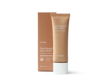 TRIMAY LIPODIPEPTIDE CERA COQ10 CREAM Zpevňující liftingový krém s peptidy, ceramidy a koenzymem Q10 50 ml korejska kosmetika