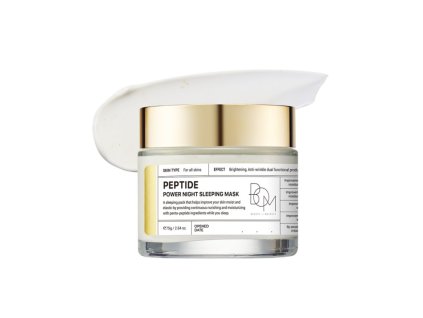 B.O.M. PEPTIDE POWER NIGHT SLEEPING MASK Noční maska s peptidy a 24k zlatem 75 ml koreanglamour.cz