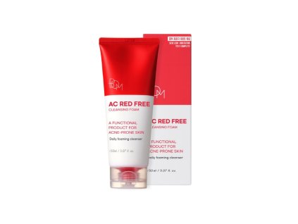 B.O.M. AC RED FREE CLEANSING FOAM Čisticí pěna s kyselinou salicylovou a Centellou 150 ml koreanglamour.cz