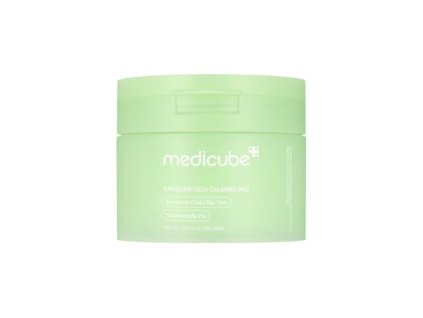 MEDICUBE EXOSOME CICA CALMING PAD Zklidňující tonizační tamponky s exosomy a Centellou 70 ks korejska kosmetika koreanglamour.cz