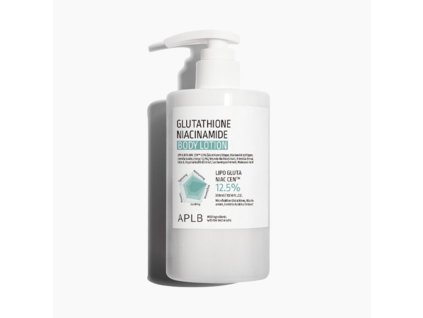 APLB GLUTATHIONE NIACINAMIDE BODY LOTION Hydratační tělové mléko s glutathionem a niacinamidem 300 ml