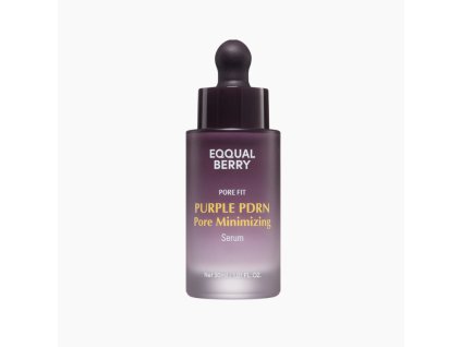 EQQUALBERRY PURPLE PDRN PORE MINIMIZING SERUM Sérum s PDRN pro stažení pórů, rozjasnění a obnovu elasticity 30 ml