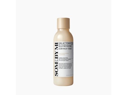 SOME BY MI GALACTOMYCES GLUTATHIONE GLOW MILKY TONER Rozjasňující a vyhlazující toner s 86 % galactomyces, glutathionem a vitamínem C 200 ml