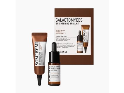 SOME BY MI GALACTOMYCES BRIGHTENING TRIAL KIT Zkušební sada pro rozjasnění, sjednocení a hydrataci pleti krém + sérum