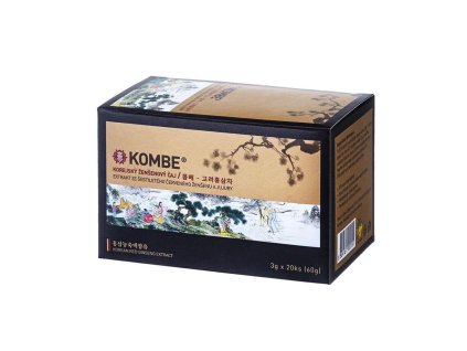 KOMBE ŽENŠENOVÝ EXTRAKT Sáčky s ženšenem a jujubou 20 ks